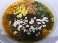 「海老味噌カレーラーメン(583円)」@ポッポ イトーヨーカ堂八王子店の写真