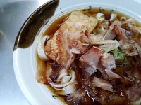 「きしめん¥350」@名代きしめん 住よし JR名古屋駅3・4番ホーム店の写真