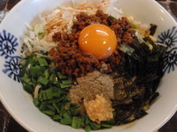 「【限定】台湾まぜそば(850円)」@特級鶏蕎麦 龍介の写真