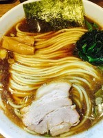 「中華そば　大盛　800円」@市川ウズマサの写真