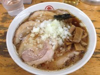 「チャシューメン（ミックス・そば粉入り麺）、800円」@丸幸の写真
