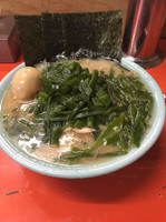 「チャーシュー麺 味玉 茎わかめトッピング」@ラーメン林家 木更津店の写真