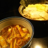 「特製つけ麺」@肉煮干し中華そば さいころの写真