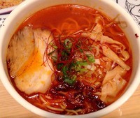 「赤鬼ラーメン　850円」@鬼そば 藤谷の写真