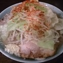 小ラーメン ヤサイ アブラ トウガラシ ニンニク少し