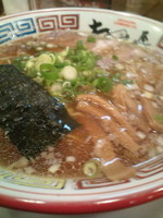 「中華そば+白飯セット」@ちばき屋 横浜ポルタ店の写真