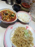 「冷やし味噌野菜、半ライス」@蒙古タンメン中本 秋津店の写真