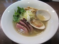 「限定　蛤出汁鴨そば（８５０円）」@麺や 虎徹の写真