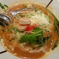 「【高菜限定】とんこつトマト　７８０円」@茨城豚骨 とんこつ家 高菜の写真