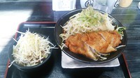 「小錦（小）（780円）+チャーシュー丼（170円）」@らーめん 八幡屋の写真