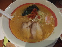 「味噌らーめん421円＆餃子216円がクーポンで無料」@幸楽苑 新橋烏森店の写真