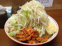 「ミニみそらーめん＋豚1枚」@らーめん おうか 松戸松飛台店の写真