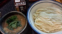 「つけ麺飛龍麺300ｇ　950円」@烈志笑魚油 麺香房 三くの写真