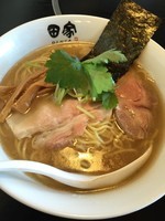 「【お正月限定】あごそば（淡口醤油）￥850＋ミニあご雑炊￥50」@中華そば 田家 本店の写真