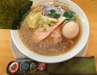 「ワハハ煮干味玉そば（並）」@中華そば ムタヒロ 大阪福島店の写真