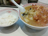 「蒙古タンメン＋無料ライス800円」@蒙古タンメン中本 秋津店の写真