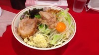 「大汁なし 全部 魚粉 （鰹節）」@ラーメン英二の写真