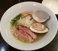 「（限定）蛤出汁鴨そば￥８５０」@麺や 虎徹の写真