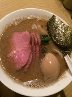 「味玉麦味噌チャーシュー1150円」@菜の写真