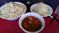 「大つけ麺、７００、野菜ましまし」@蓮爾 登戸店の写真