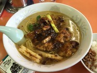 「カキソバ＋小ライス」@元祖スーラーメンの写真