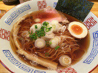 「煮干しそば  750円」@らぁめん 赤星の写真