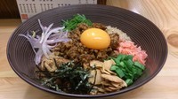「【夜限定】台湾まぜＳＯＢＡ(〆の追い飯付き)」@麺や渦雷UZURAIの写真