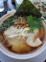 「汁・鶏醤油730円」@丸直の写真