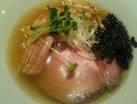 「あさり出汁しゃもそば（塩） （150110）」@麺や 虎徹の写真