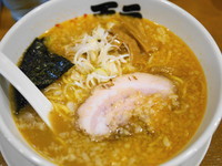 「こってり味噌 麺硬め」@天元 町屋店の写真