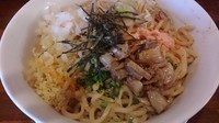 「当日限定『ピリ辛エビ味噌まぜそば』」@麺や 松辰の写真