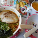 お子様麺＋カレー
