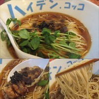 「【部活限定】トリュフ・キャビア・フォアグラ 旨味ソバ999円」@ハイデン.コッコFACTORYサマンサ・タマサの写真