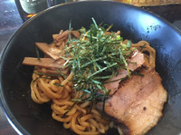 「醤油(大)こってり¥800+ビール(小瓶)¥350✖️2」@まぜそば専門店 大空の写真