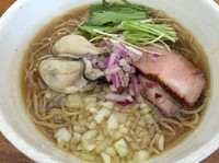 「【期間限定】牡蠣出汁そば しょうゆⅠ型」@めんや 暁の写真