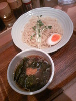 「鶏×秋刀魚つけ麺７８０円」@麺処 直久 大久保店の写真