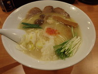 「鶏白湯らーめん（替え玉無料） ￥690」@濃厚鶏白湯 麺屋雷神の写真