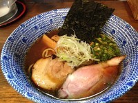 「淡麗節そば（麺少なめ）」@麺屋たつみ 喜心 秩父店の写真