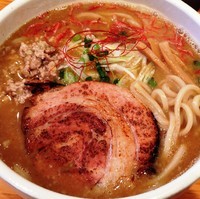 「海老味噌らぁめん」@麺屋 花菱の写真