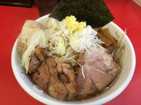 「野菜炒めラーメン¥800+特製ワンタン¥100」@紀之傳の写真