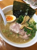 「あばんラーメン（太麺）￥730」@横浜ラーメン あばん 上尾西口駅前店の写真