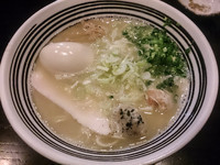 「純鶏白湯（塩）味玉＋鶏チャーシューごはん＋鶏肉餃子」@鶏々 TORIDORIの写真