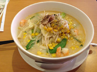 「海老とたっぷり野菜のちゃんぽん 699円税別」@ガスト つくし野店の写真