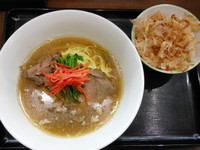 「仔羊と煮干しの炊き合わせ＋変わりご飯」@ラーメン愉悦処 似星の写真