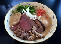 「贅沢濃厚味噌らぁ麺(1,100円)」@みそ味専門マタドールの写真