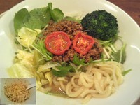 「【彩岩限定】海老塩まぜそば￥850」@Trigo(トリーゴ)の写真