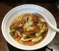 「スタミナラーメン￥７５０（麺半分＋スープ少なめ）￥５０バック」@スタミナラーメン 馬しゃ屋の写真