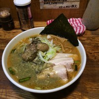 「悪魔スペシャル・牡蠣のエスプレッソの味噌ラーメン」@宗家一条流がんこラーメン 池袋店の写真
