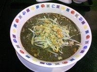 「黒胡麻担担麺」@海鮮飲茶 帆船 幕張店の写真