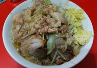 「ラーメン　ニンニクアブラショウガ　680円」@ラーメン二郎 松戸駅前店の写真
